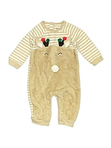 Holiday Time Long Sleeve Onesie (view 1)