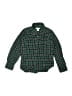 Amazon Essentials 100% Cotton Plaid Green Long Sleeve Button-Down Shirt Size 5 - photo 1
