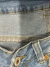 Jeans Stripes Blue Jeans Size S - photo 7