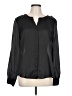 Forever 21 100% Polyester Black Long Sleeve Polo Size L - photo 1