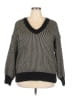 Nine West Chevron-herringbone Black Pullover Sweater Size XXL - photo 1