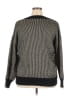 Nine West Chevron-herringbone Black Pullover Sweater Size XXL - photo 2