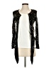 Blaque Label 100% Polyester Silver Black Kimono Size S - photo 1