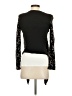 Blaque Label 100% Polyester Silver Black Kimono Size S - photo 2