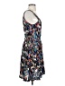 Eight Sixty 100% Rayon Print Blue Casual Dress Size S - photo 4