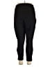 Larry Levine Solid Black Active Pants Size 3X - photo 2