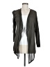 August Silk 100% Viscose Gray Cardigan Size M - photo 1