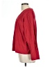 Delicates 100% Polyester Red Pullover Sweater Size L - photo 5