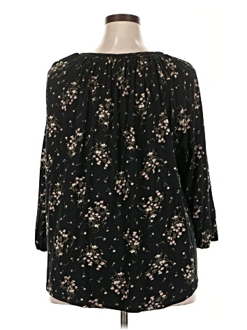 Chaps 3/4 Sleeve Blouse (view 2)