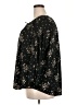 Chaps Black 3/4 Sleeve Blouse Size 2X - photo 5