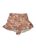 Some Days Lovin Floral Brown Shorts Size S - photo 1