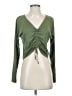 JoyLab Green Long Sleeve Top Size XS - photo 1