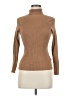 M&S Brown Long Sleeve Turtleneck Size 8 - photo 1
