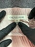 Cactus + Pearl 100% Polyester Pink Long Sleeve Blouse Size S - photo 7