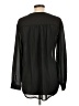 Unbranded Black Long Sleeve Blouse Size L - photo 2