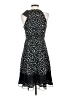 Mcginn Polka Dots Black Cocktail Dress Size 4 - photo 2
