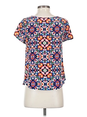 Yumi Kim Short Sleeve Silk Top (view 2)