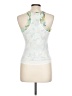 Athleta 100% Polyester Silver Green Tank Top Size L - photo 2
