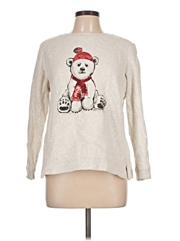 Karen Scott Sport Pullover Sweater (view 1)