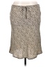 Vintage Studio 100% Polyester Animal Print Tan Casual Skirt Size L - photo 1