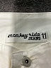 Monkey Ride Jeans Graphic White Jeans Size 11 - photo 7