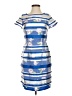 Assorted Brands Graphic Blue Casual Dress Size S - photo 1
