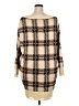 Shein Curve 100% Polyester Plaid Tan Pullover Sweater Size 20 Plus (4) - photo 2