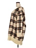 Shein Curve 100% Polyester Plaid Tan Pullover Sweater Size 20 Plus (4) - photo 5