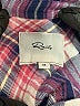 Rails 100% Rayon Plaid Blue Long Sleeve Button-Down Shirt Size XS - photo 6