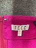 TCEC 100% Polyester Pink Casual Skirt Size L - photo 3