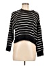 T Tahari Stripes Black Pullover Sweater Size M - photo 1