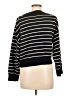 T Tahari Stripes Black Pullover Sweater Size M - photo 2