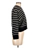 T Tahari Stripes Black Pullover Sweater Size M - photo 4
