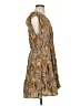 Shein 100% Polyester Paisley Brown Casual Dress Size 12 - photo 4