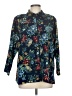 BonWorth 100% Polyester Floral Blue 3/4 Sleeve Blouse Size M (petite) - photo 1
