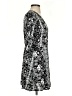 Bebop Paisley Black Casual Dress Size L - photo 4