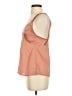 Harlyn 100% Polyester Orange Tan Sleeveless Blouse Size XS - photo 5