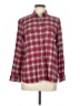 Madewell Plaid Red Long Sleeve Button-Down Shirt Size M - photo 1