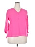 Unbranded Pink 3/4 Sleeve Blouse Size XXL - photo 1