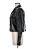 DAZY 100% Polyurethane Metallic Black Jacket Size M - photo 5