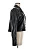 DAZY 100% Polyurethane Metallic Black Jacket Size M - photo 4