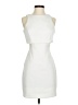 Emerald Sundae Solid White Cocktail Dress Size 3 - photo 1
