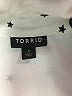 Torrid 100% Polyester Stars White 3/4 Sleeve Blouse Size 1X Plus (1) - photo 7