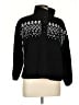 Ann Taylor LOFT 100% Polyester Black Pullover Sweater Size L - photo 1