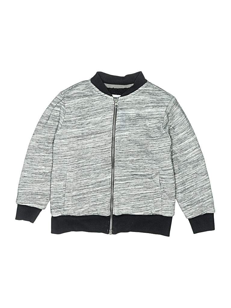 Pre-owned Old Navy Kids' Track Jacket In Gray