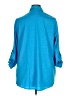 Millenium 100% Polyester Blue 3/4 Sleeve Blouse Size 1X - photo 2
