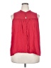 Maurices 100% Rayon Red Sleeveless Blouse Size 20 (2) - photo 1