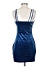 by the way. 100% Polyester Blue Cocktail Dress Size S - photo 2