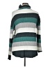 Carve Designs Stripes Teal Turtleneck Sweater Size XL - photo 2