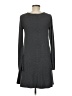 Old Navy Solid Gray Casual Dress Size M - photo 2